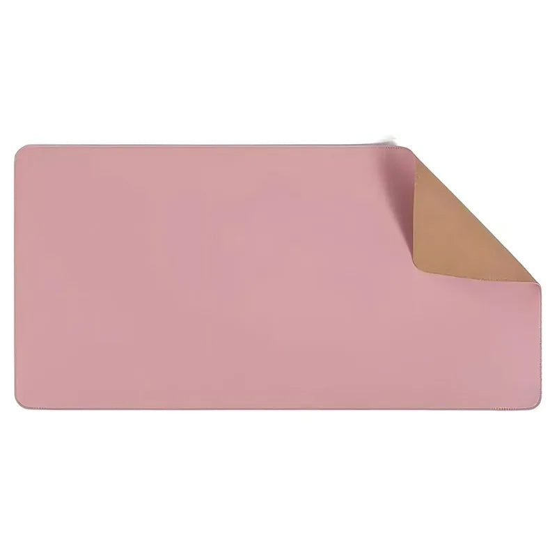 Alfombrilla de Escritorio XL de Piel Sintética y Corcho