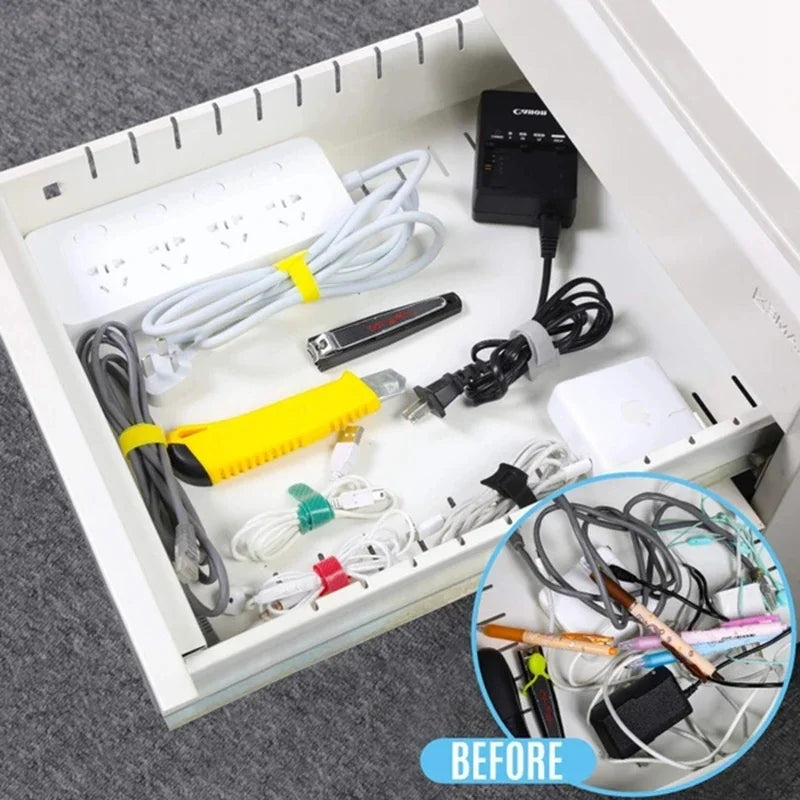 Bridas Reutilizables para Cables — Pack 50 uds
