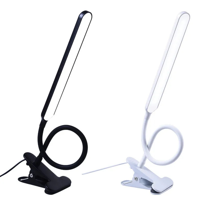 Lámpara LED de Escritorio con Clip — Regulable