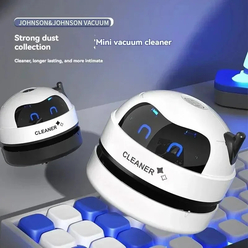 Mini Aspirador de Escritorio USB Recargable Inalámbrico