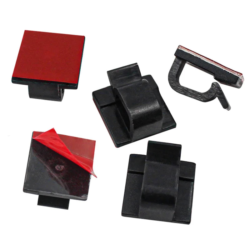 Clips Organizadores de Cables — Pack 50 uds