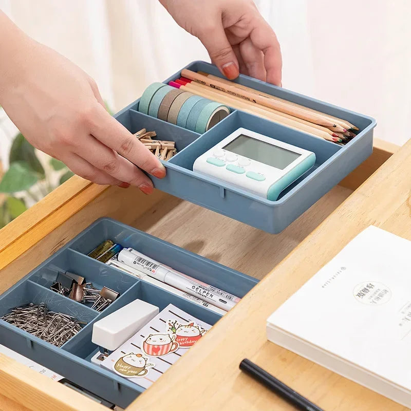 Organizador Apilable de Cajón con Compartimentos