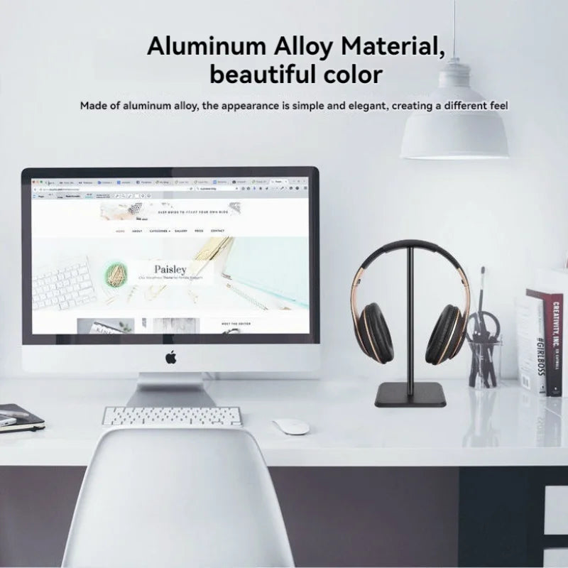 Soporte para Auriculares de Aluminio