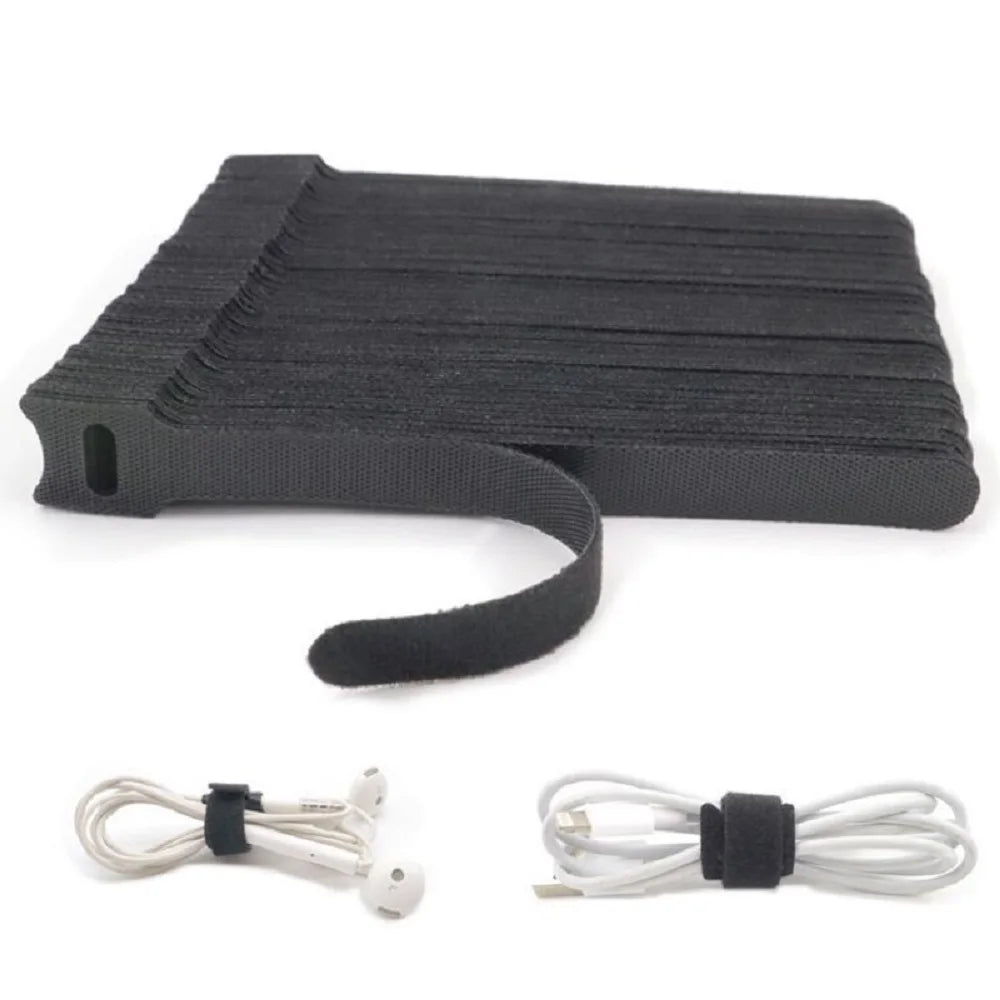 Bridas Reutilizables para Cables — Pack 50 uds