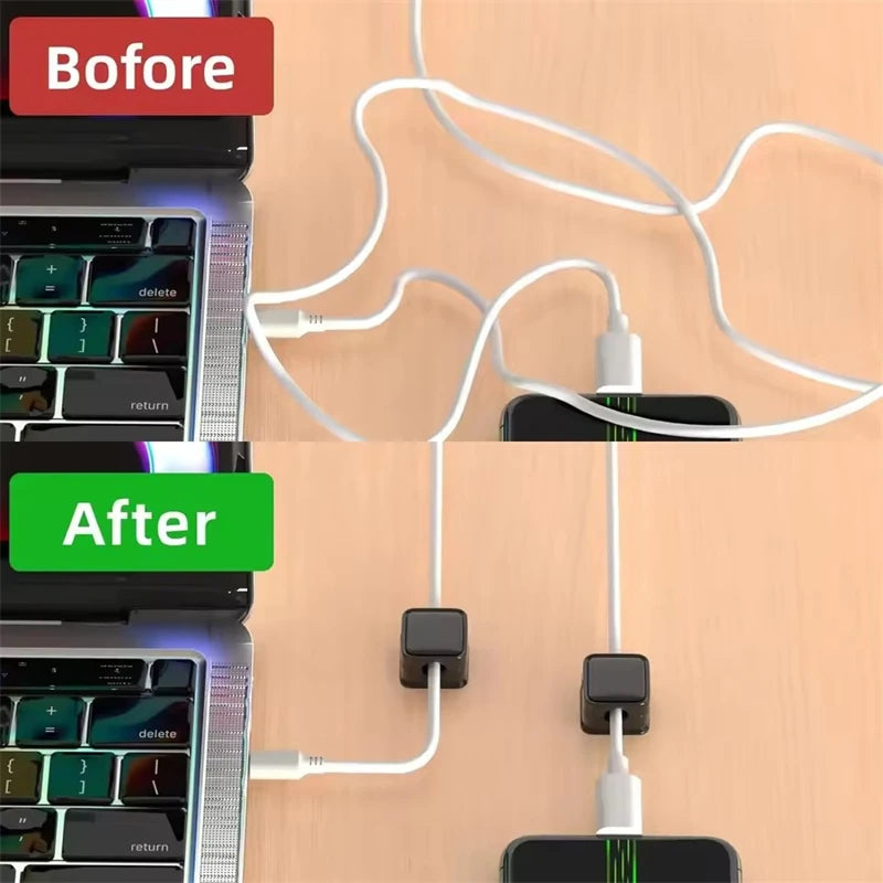Clips Magnéticos para Cables — Pack 6 uds