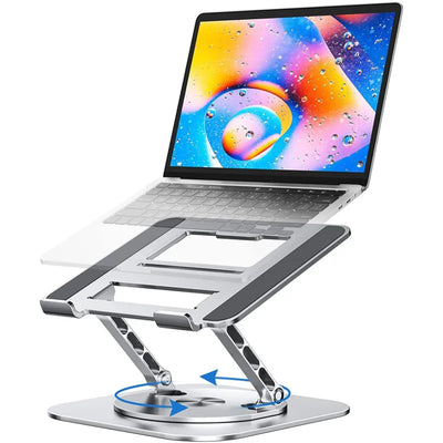 Soporte Giratorio 360° de Aluminio para Portátil