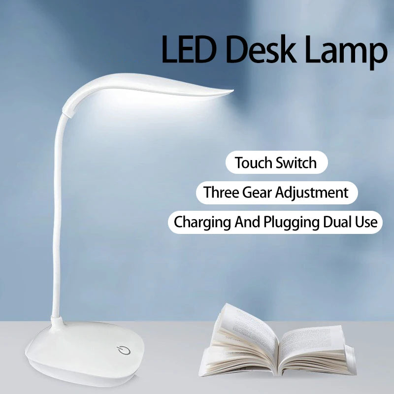 Lámpara LED de Lectura Portátil con Carga USB