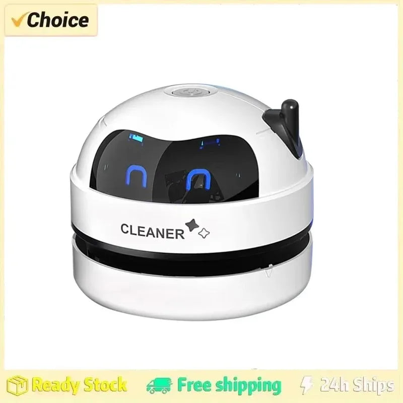 Mini Aspirador de Escritorio USB Recargable Inalámbrico
