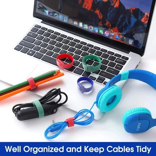 Bridas Reutilizables para Cables — Pack 50 uds